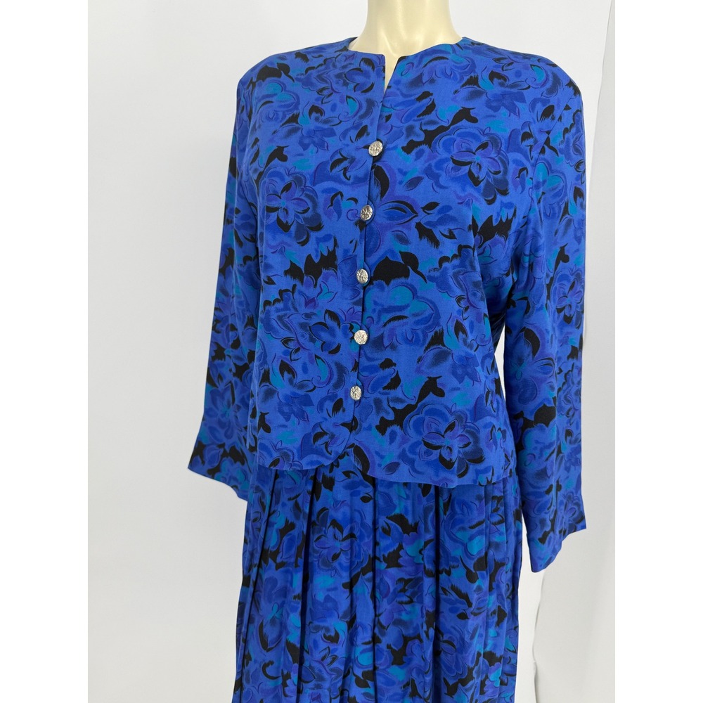 Vintage 1980s Country Sophisticates Petite by Pendleton Two-Piece Skirt Suit Set